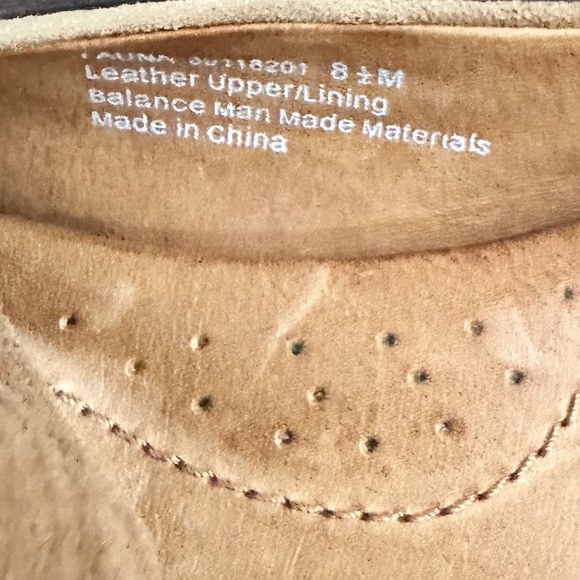 Naya Tan Suede Flats with Ankle Strap size 8.5 - Picture 6 of 6